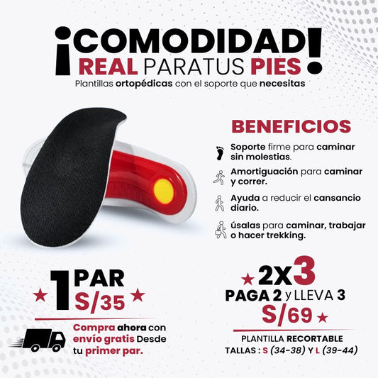 Plantillas Anatómicas de EVA con Soporte de Arco Premium